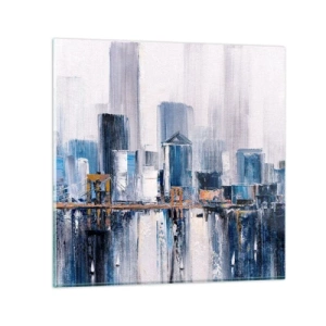 Obraz na skle - Newyorská impresia - 70x70 cm