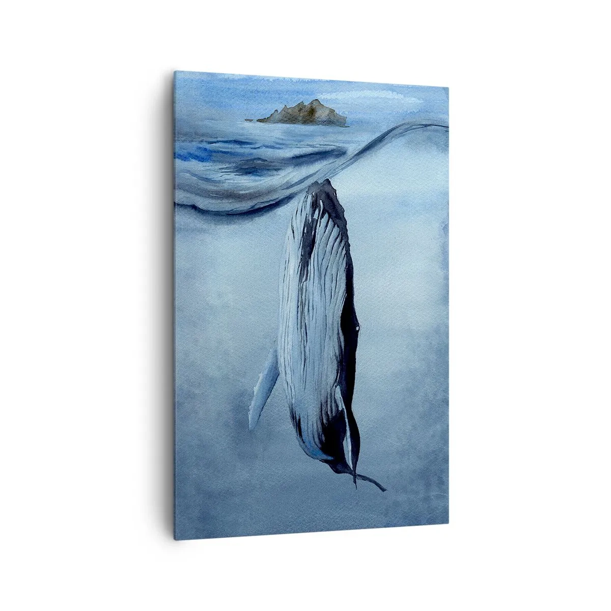 Obraz na plátne - Dva svety severu - 80x120 cm