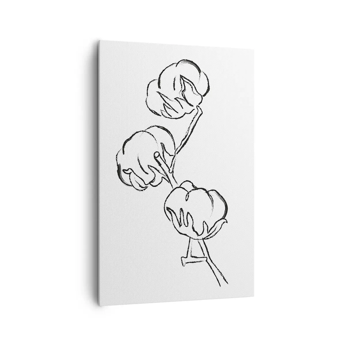 Obraz na plátne - Bavlnené páperie - 80x120 cm