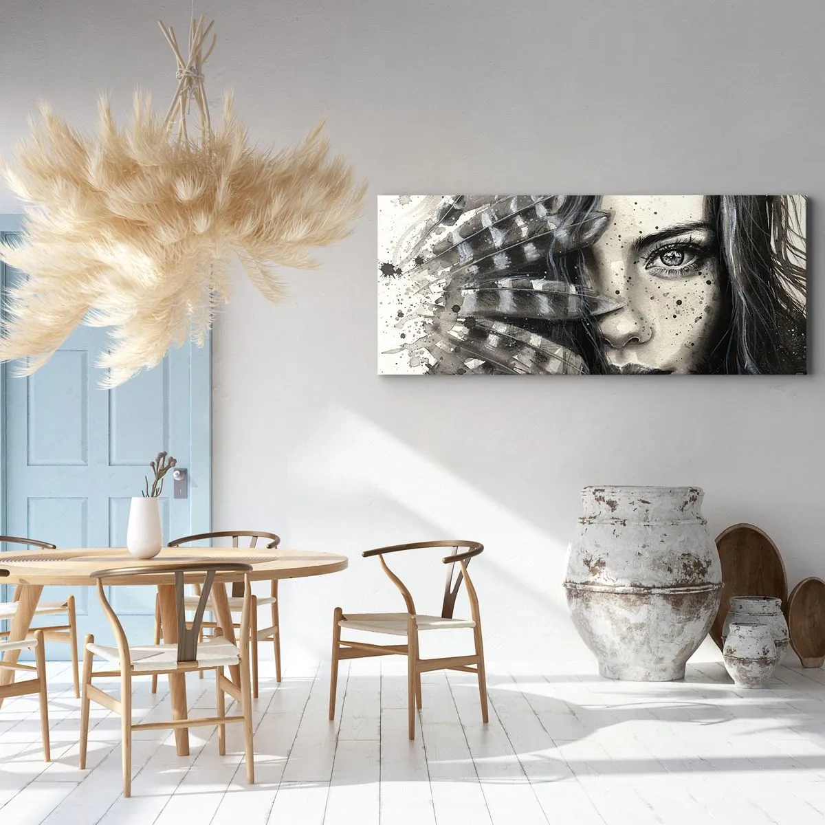 Obraz na plátne - Divoká krása - 100x40 cm