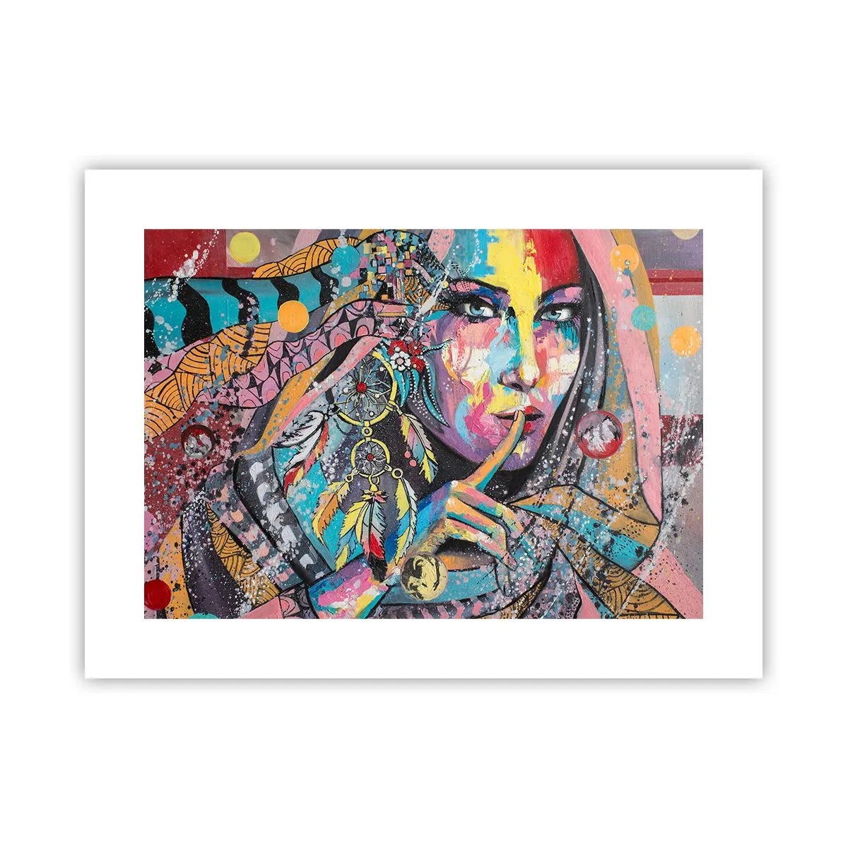 Plagát - Mlč, než pochopíš - 40x30 cm