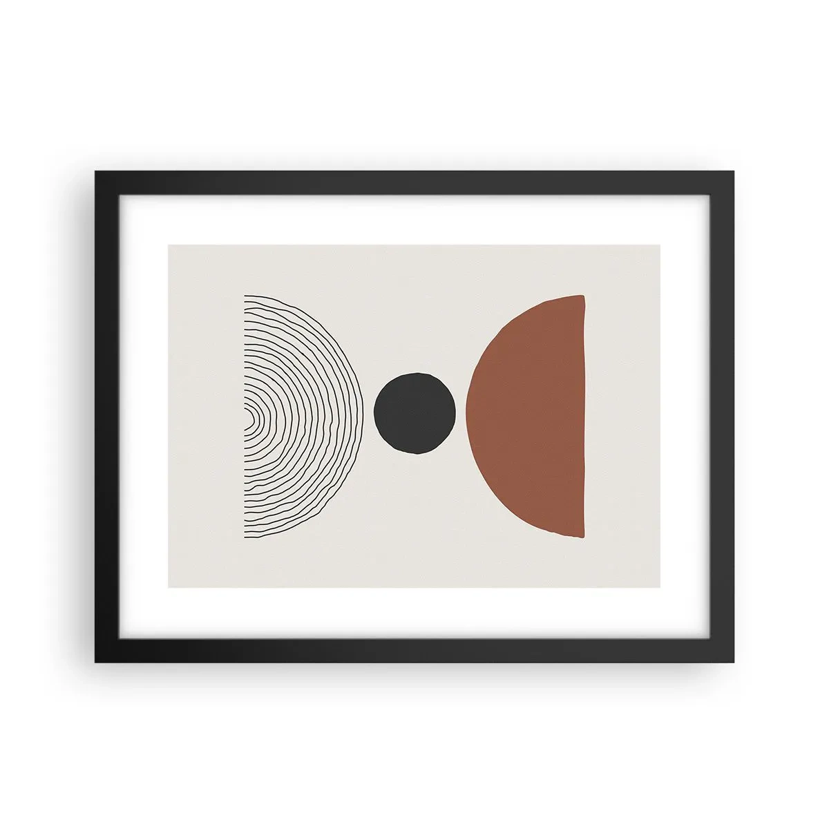 Plagát v čiernom ráme - V centre pozornosti - 40x30 cm