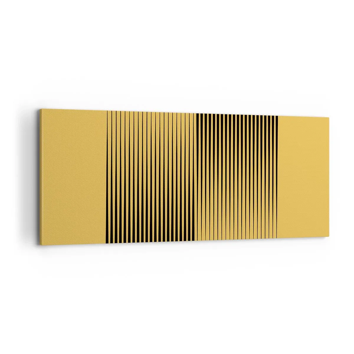 Obraz na plátne - Štvorec protikladov - 100x40 cm