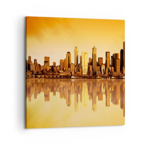 Obraz na plátne - Ticho metropoly - 60x60 cm