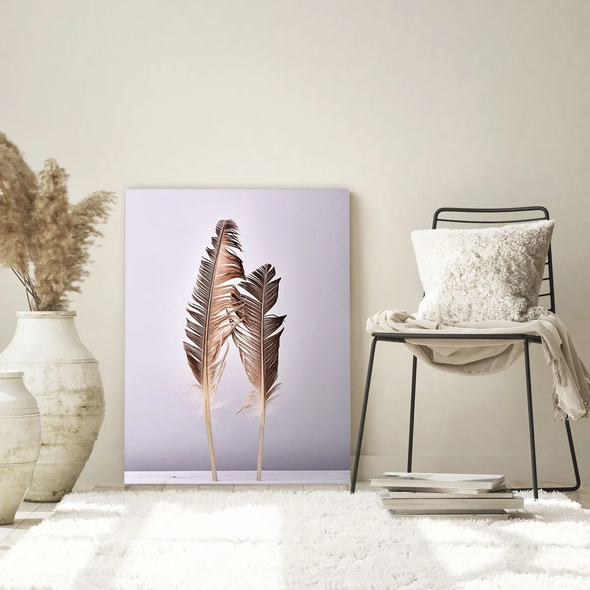 Obraz na skle - Proti ničote - 80x120 cm