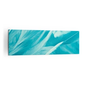 Obraz na plátne - Utopiť sa v páperí - 160x50 cm