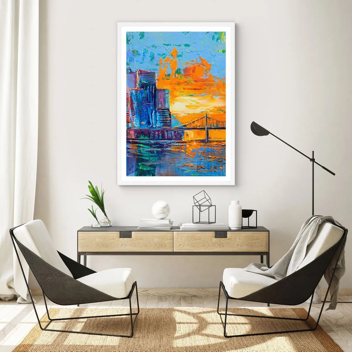 Plagát v bielom ráme - Kultúra a príroda - 40x50 cm