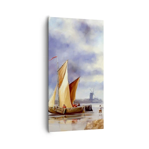 Obraz na plátne - Návrat námorníkov - 65x120 cm