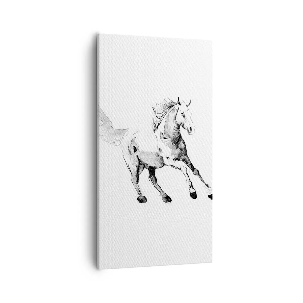 Obraz na plátne - Neskrotená duša - 55x100 cm