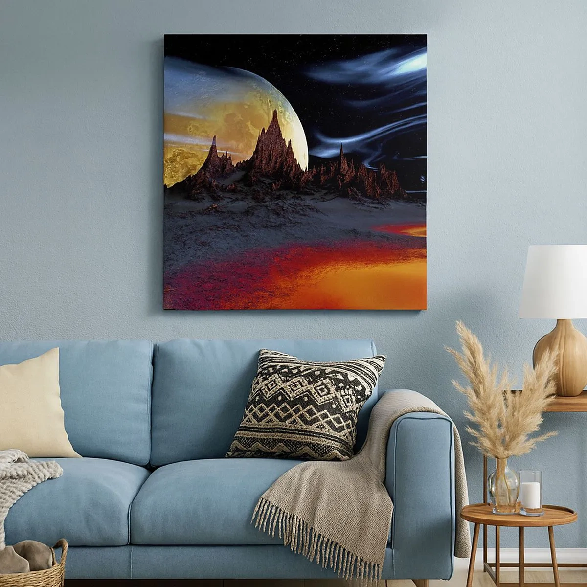 Obraz na plátne - Neznámy svet - 30x30 cm