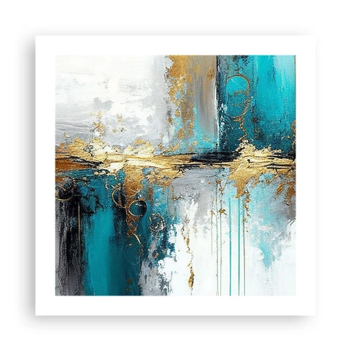 Plagát - Všetko plynie - 50x50 cm