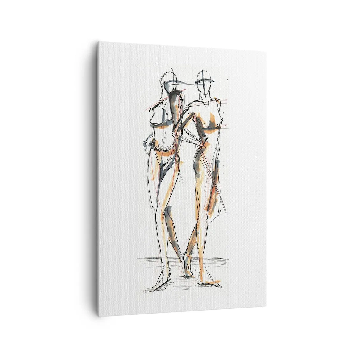 Obraz na plátne - Štúdia šarmu - 70x100 cm