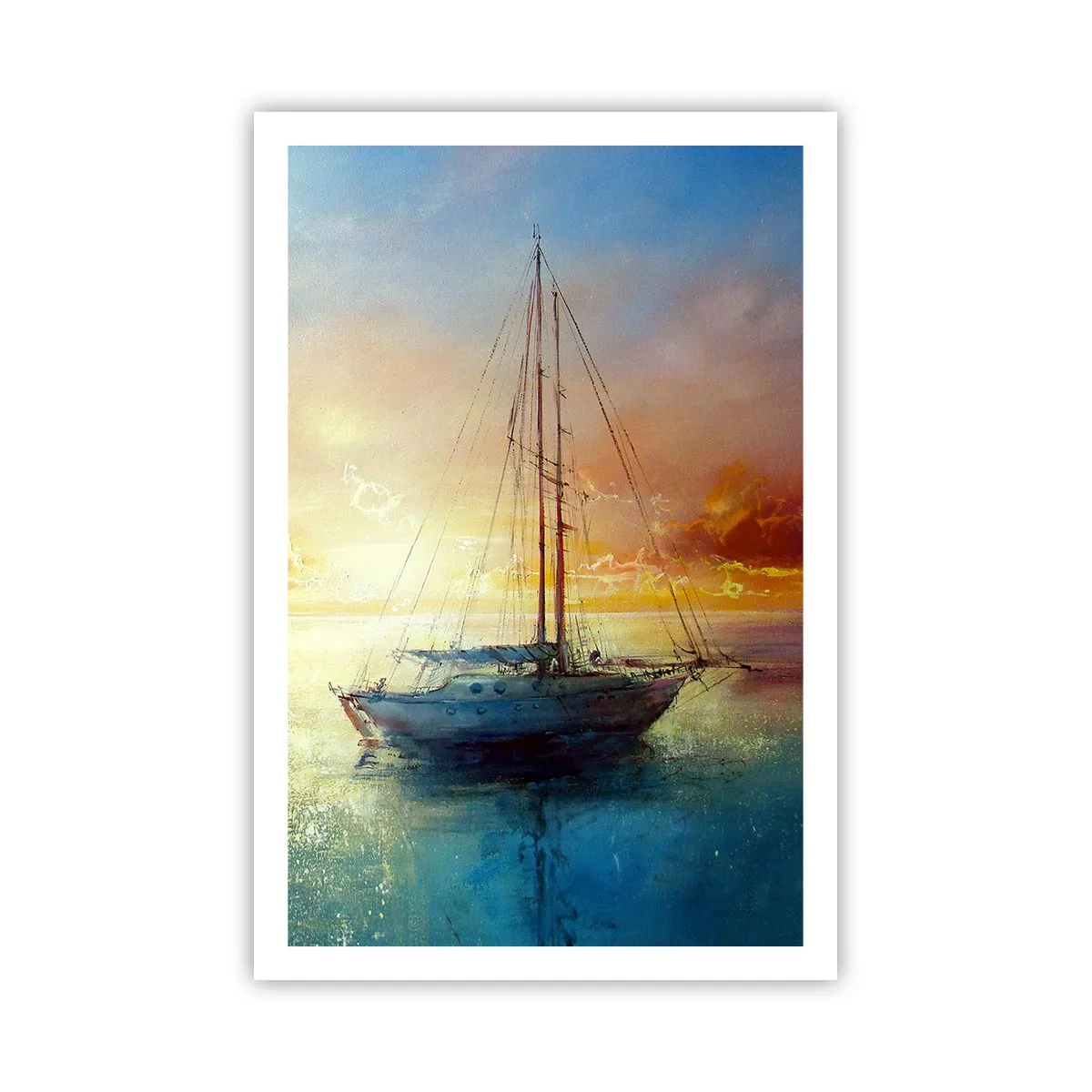 Plagát - V zlatom zálive - 61x91 cm