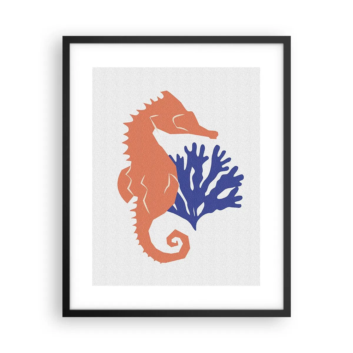 Plagát v čiernom ráme - Na podvodnej lúke - 40x50 cm