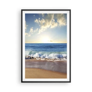 Plagát v čiernom ráme - Pohyb a nehybnosť zároveň - 61x91 cm