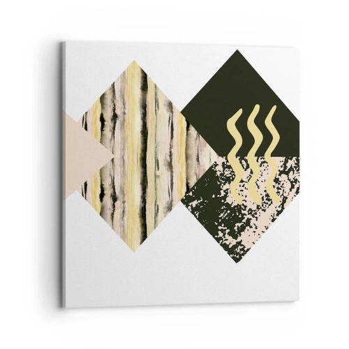 Obraz na plátne - Nie je to tak jednoduché - 70x70 cm