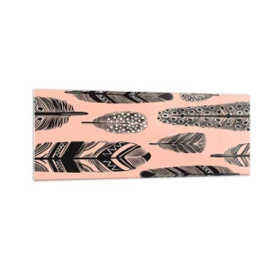 Obraz na skle - Indiánska kolekcia - 140x50 cm