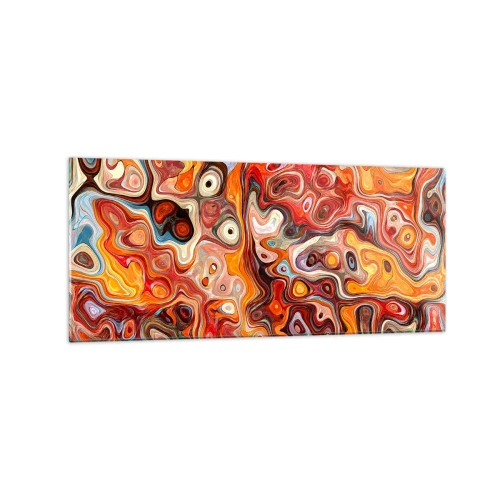 Obraz na skle - Keby sa orechy rozpúšťali v mede - 120x50 cm