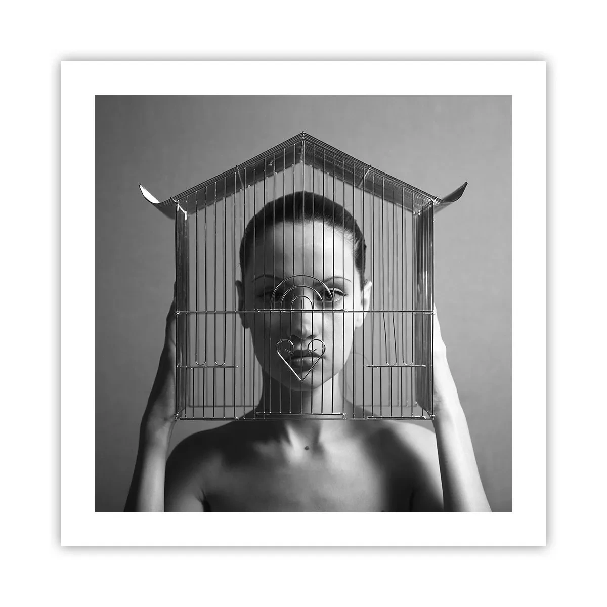 Plagát - Tak trochu surrealistický portrét - 50x50 cm