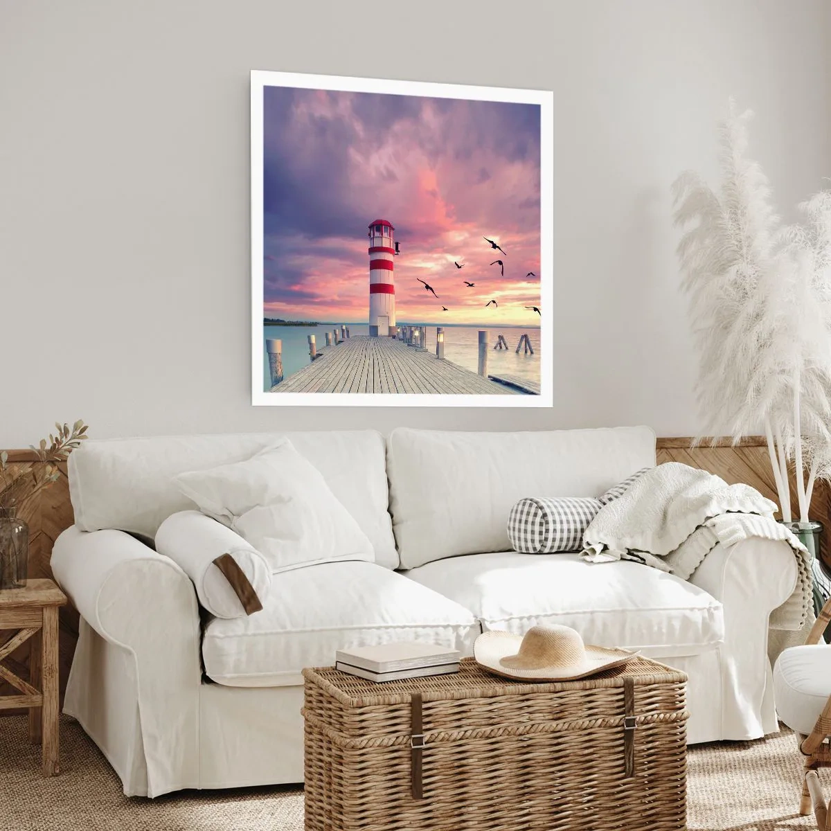 Plagát - Čas ísť do prístavu - 40x40 cm