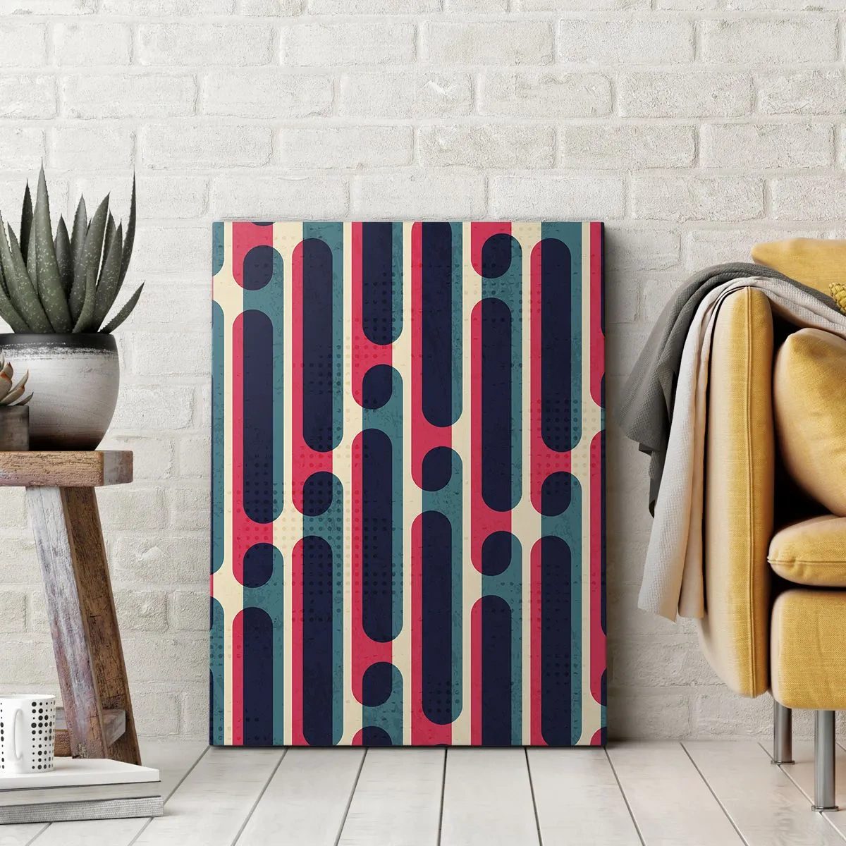 Obraz na plátne - Dovnútra a dopredu - 45x80 cm