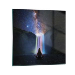 Obraz na skle - Absolútna harmónia - 50x50 cm