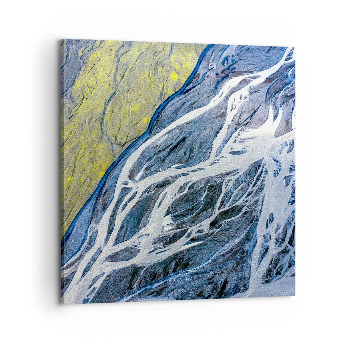 Obraz na plátne - Jaskynné maľby prírody - 60x60 cm