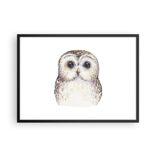 Plagát v čiernom ráme - Pozri sa mi do očí - 70x50 cm