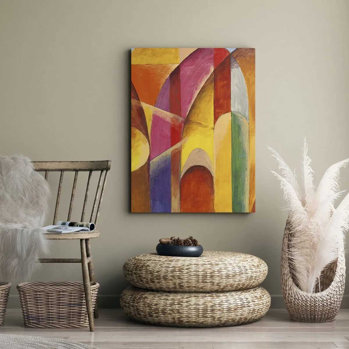 Obraz na plátne - Katedrála slnka - 65x120 cm