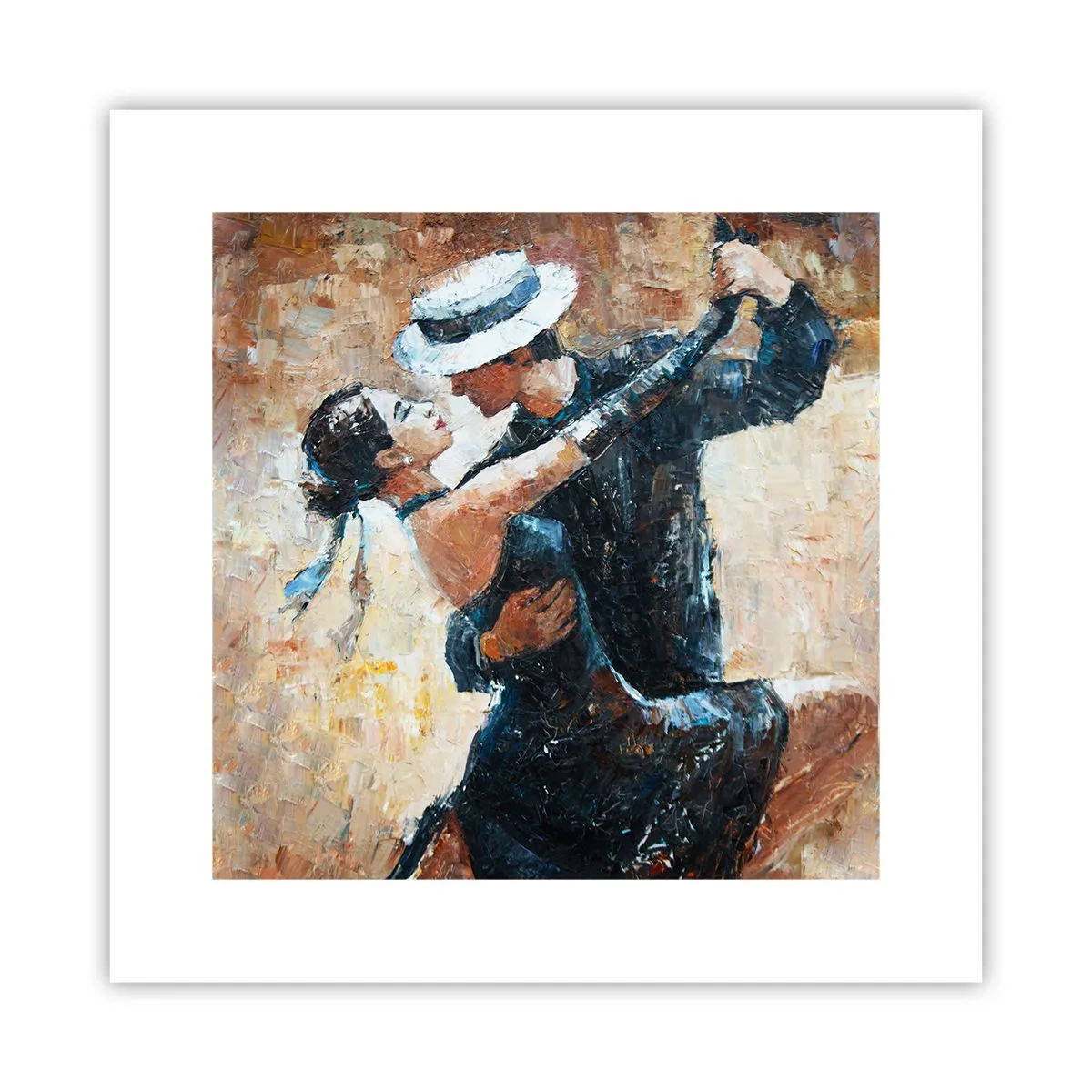 Plagát - A la Rudolf Valentino - 30x30 cm