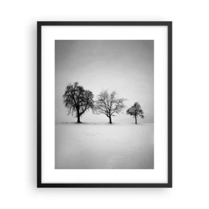 Plagát v čiernom ráme - O čom sníva? - 40x50 cm