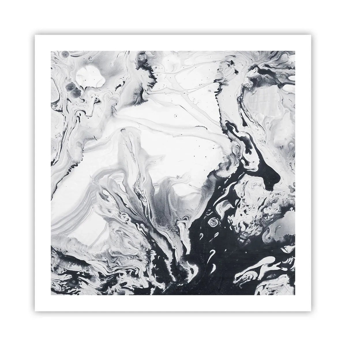 Plagát - Zemské vnútro - 60x60 cm