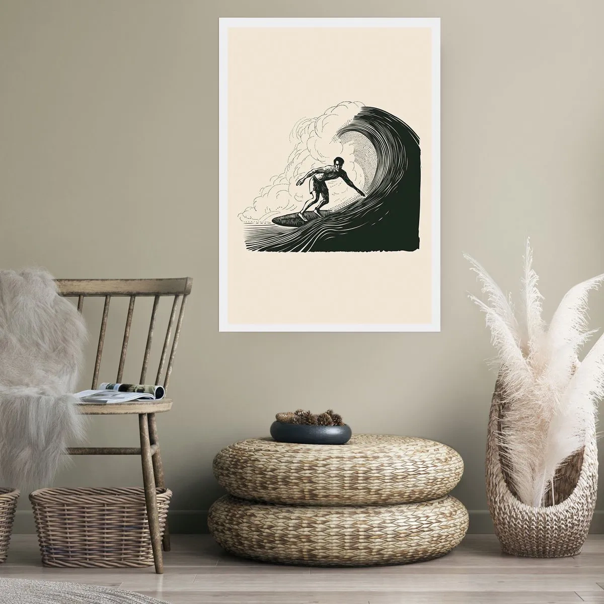 Plagát - Kráľ vĺn - 50x70 cm