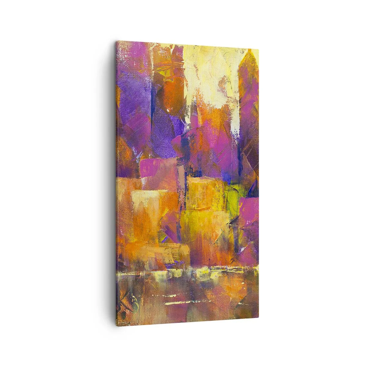 Obraz na plátne - Metropolitná kompozícia - 45x80 cm