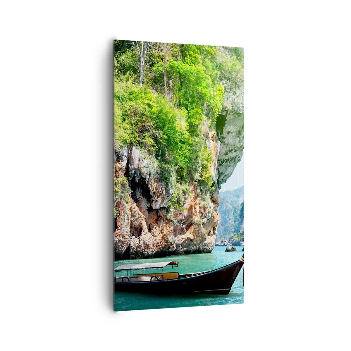 Obraz na plátne - Pozvánka na exotickú cestu - 65x120 cm
