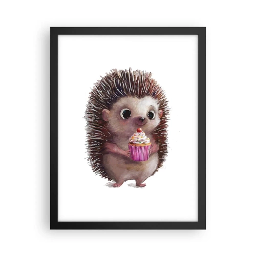 Plagát v čiernom ráme - Oslava je každý deň - 30x40 cm