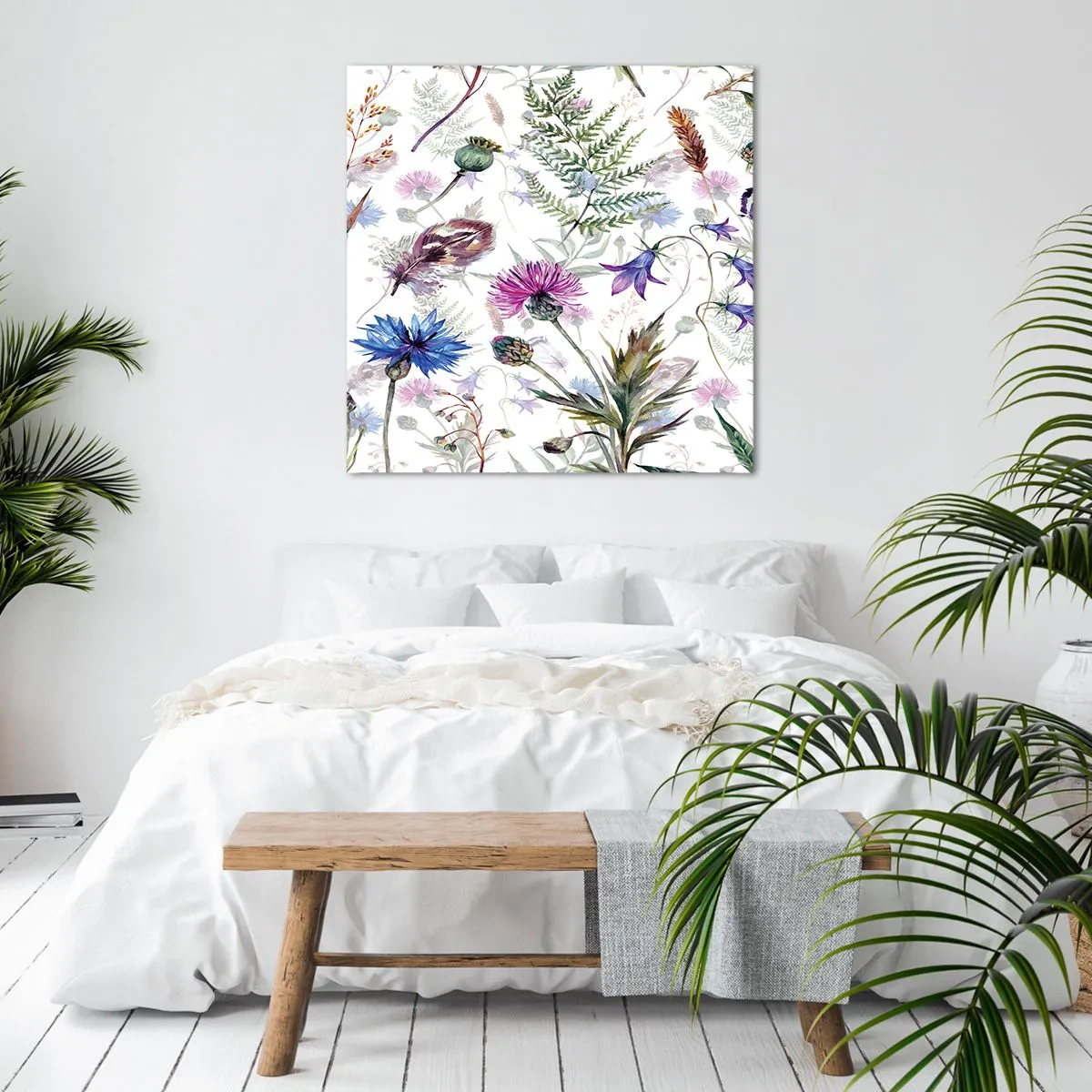 Obraz na plátne - Poľský herbár - 50x50 cm