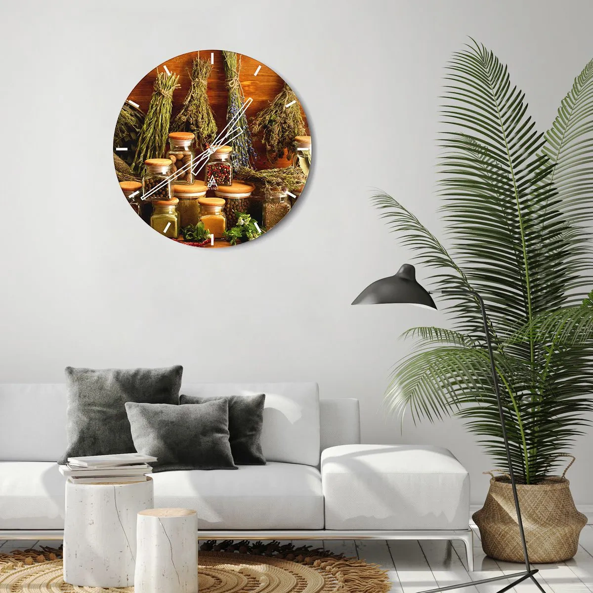 Nástenné hodiny - Kuchynské kúzla - 30x30 cm