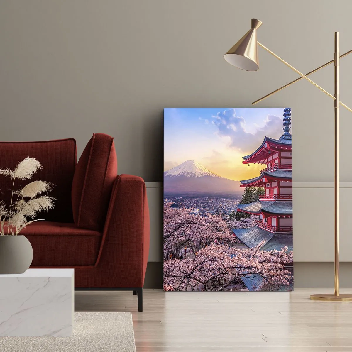 Obraz na plátne - Podstata japonského ducha - 50x70 cm