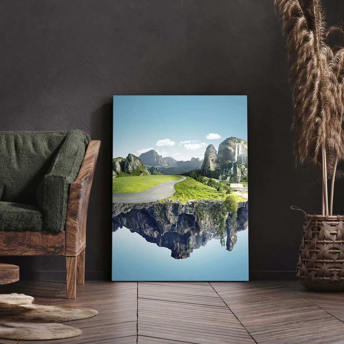 Obraz na plátne - Fantastický ostrov - 65x120 cm