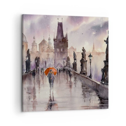 Obraz na plátne - Ľudia sa nemenia - 50x50 cm