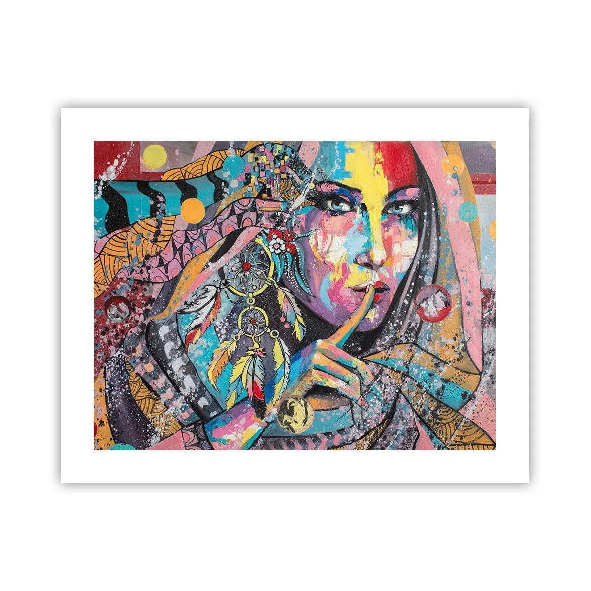 Plagát - Mlč, než pochopíš - 50x40 cm