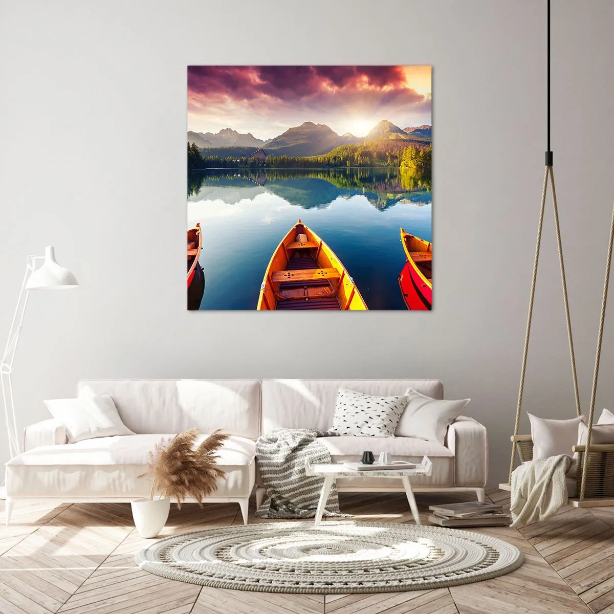 Obraz na plátne - Nič proti prírode - 30x30 cm