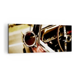 Obraz na plátne - Auto s dušou - 120x50 cm
