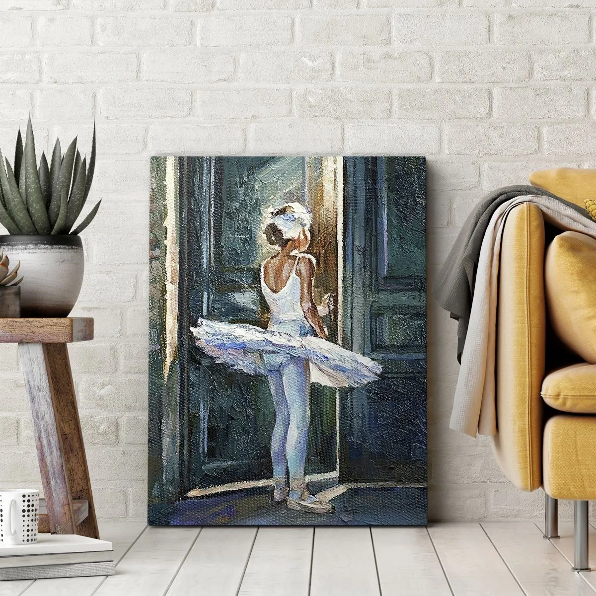 Obraz na plátne - Pred predstavením - 80x120 cm