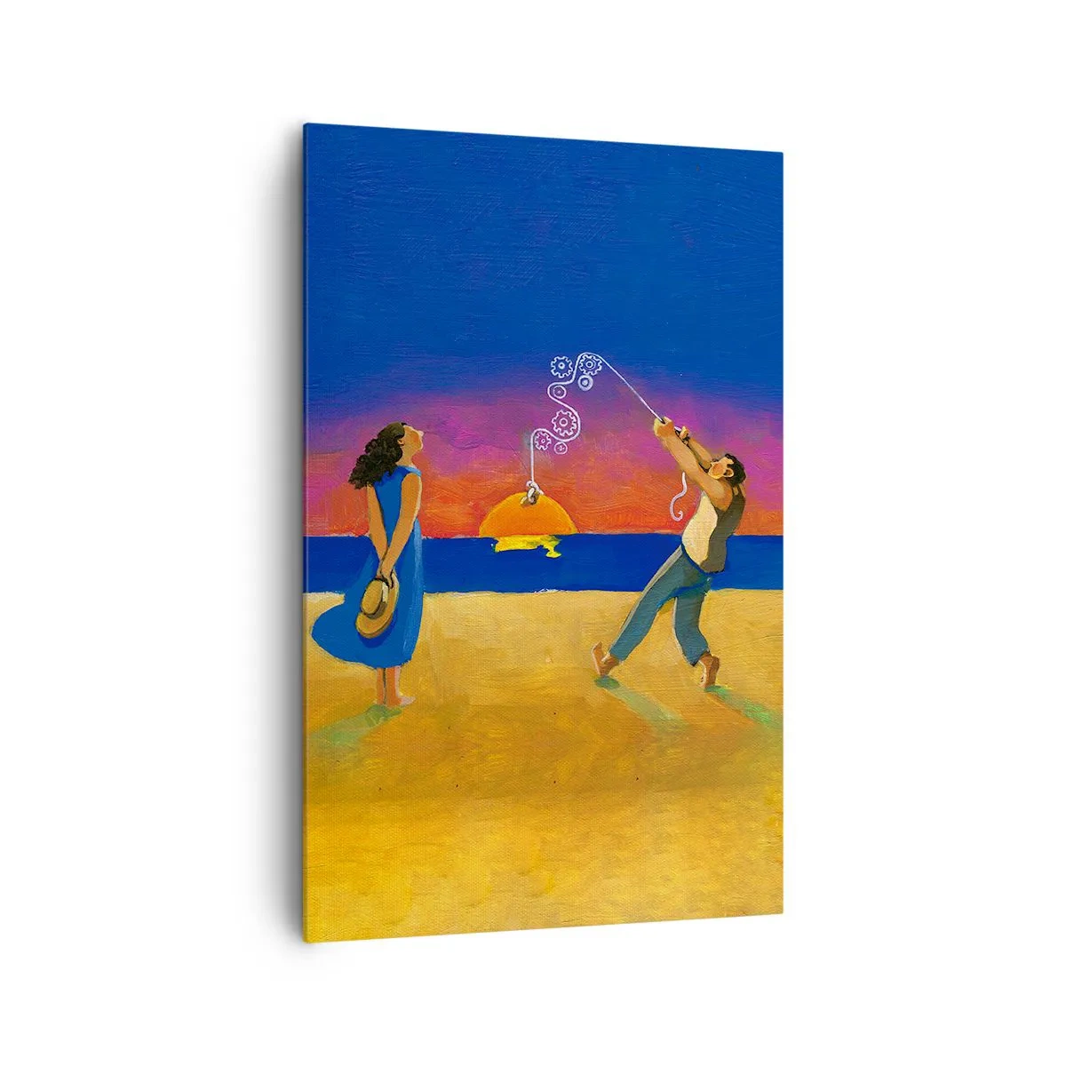 Obraz na plátne - Viac ako hviezda z neba - 80x120 cm