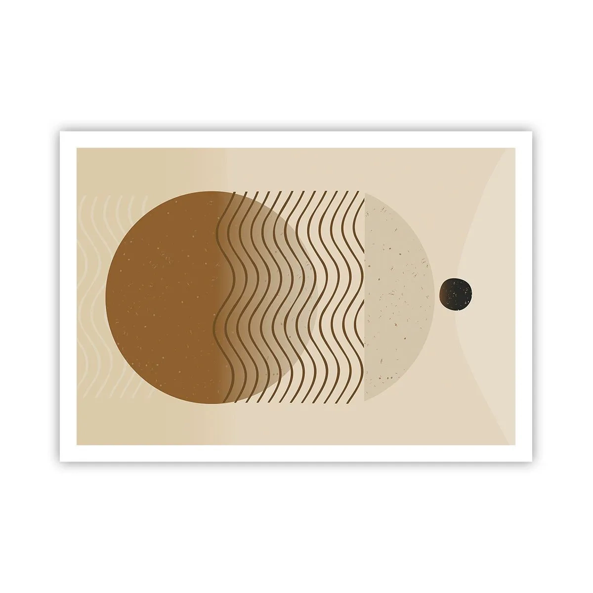 Plagát - O pôvode geometrických obrazcov - 100x70 cm