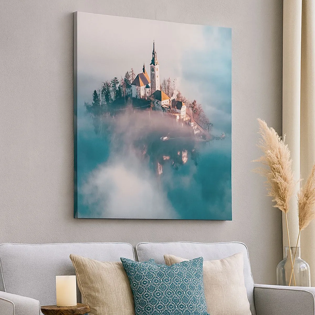 Obraz na plátne - Ostrov snov - 30x30 cm