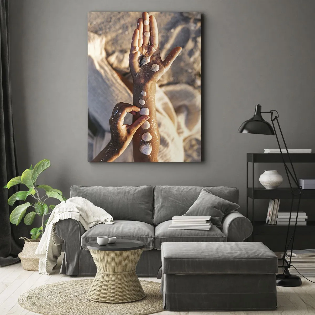 Obraz na plátne - Krása na dosah - 80x120 cm