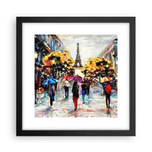 Plagát v čiernom ráme - Na jeseň obzvlášť krásny - 30x30 cm